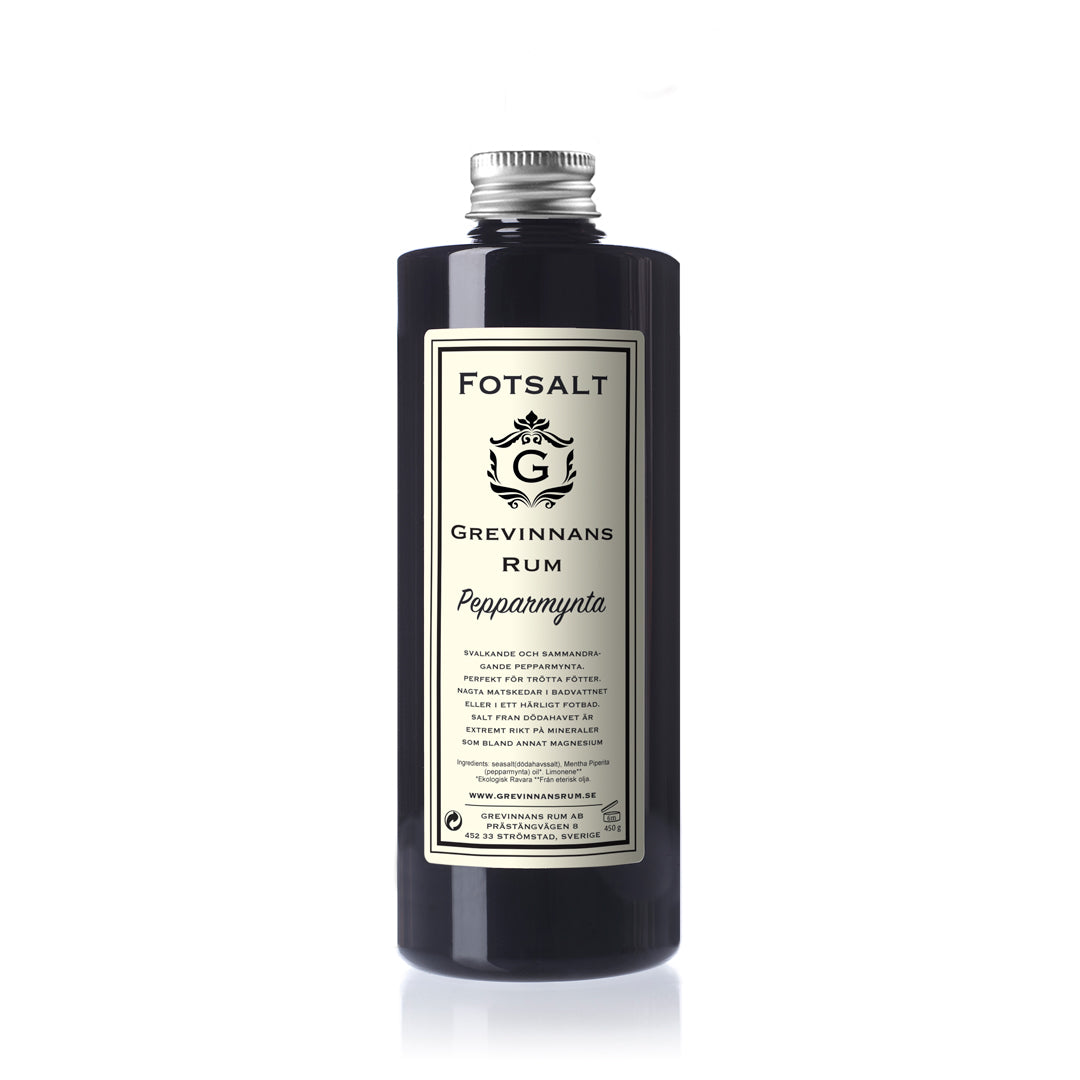 Fotsalt äkta pepparmynta 500ml