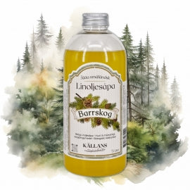 ½ Liter Linoljesåpa - Barrskog