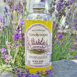 ½ Liter Linoljesåpa - Lavendel