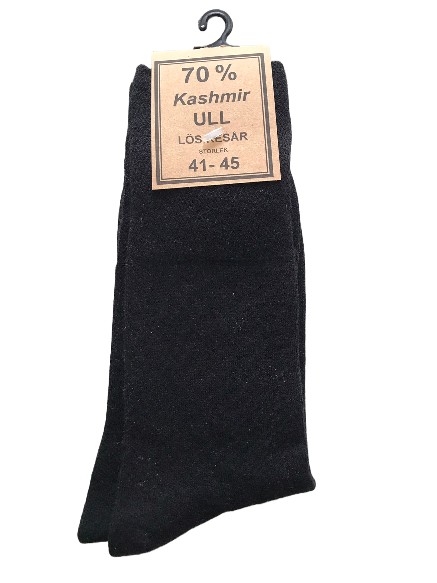 Kashmirullsocka Svart