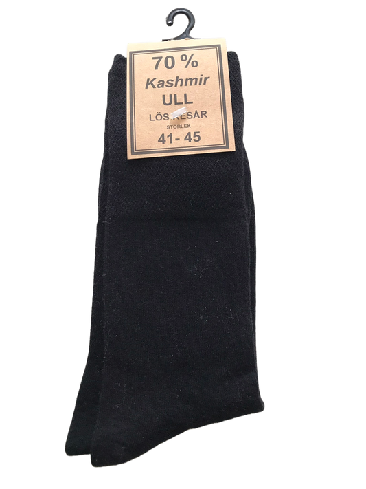 Kashmirullsocka Svart